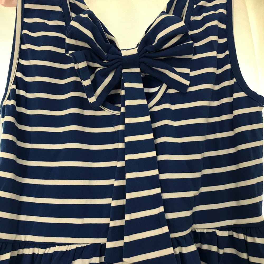 🚫SOLD🚫Blue & White Striped Dress - Picture 4 of 4